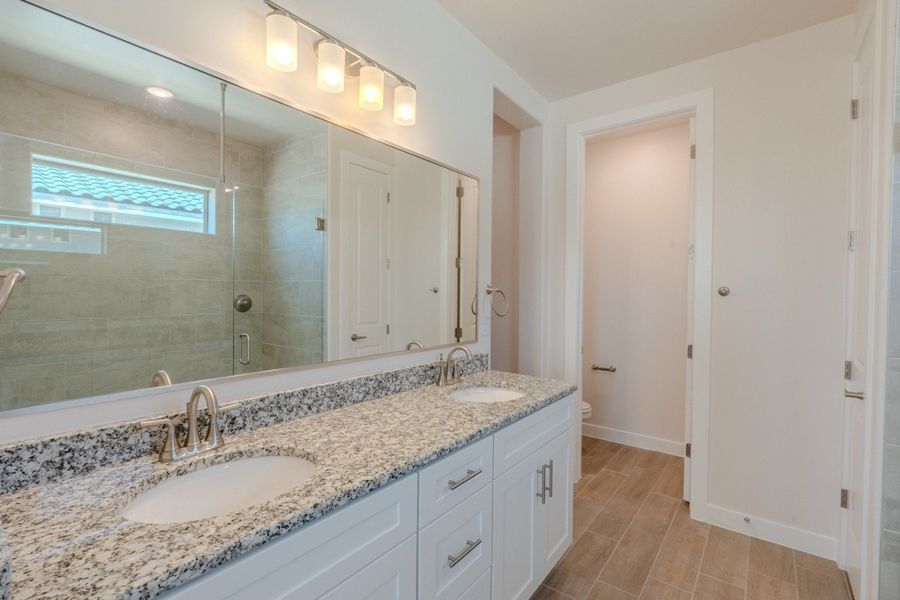 Furnished interior view inside a new home in Emerald Estates, El Paso (Image 10).