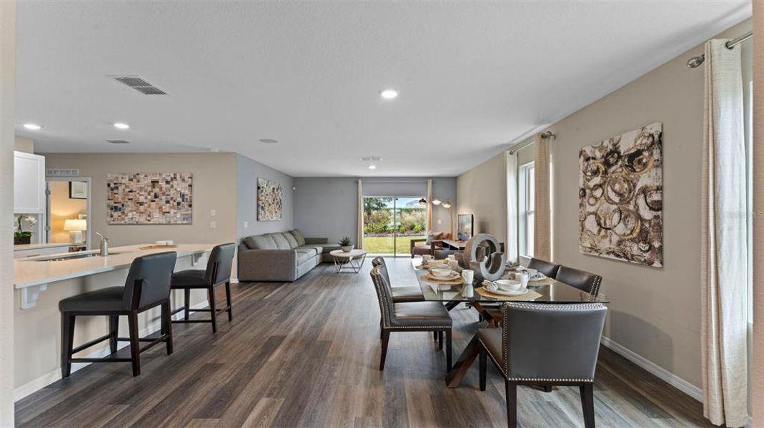 Furnished interior view inside a new home in Kindred, Kissimmee (Image 15). Furnished interior view inside a new home in Kindred, Kissimmee (Image 15).
