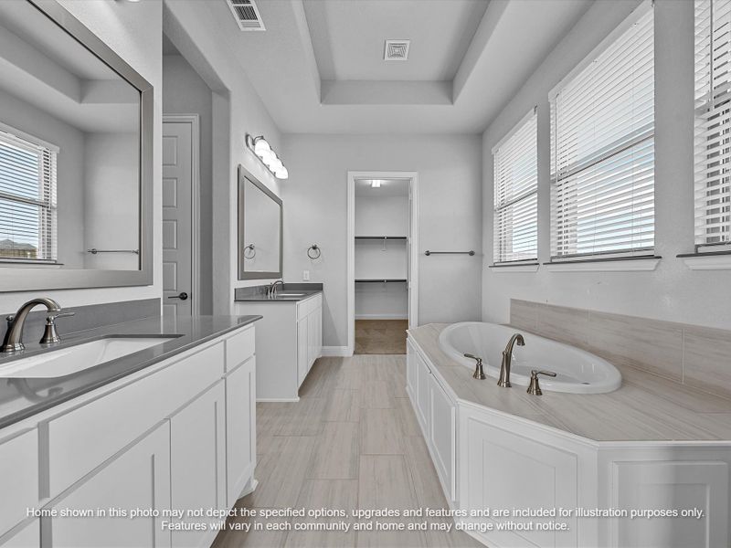 Furnished interior view inside a new home in Levante, Waxahachie (Image 4).