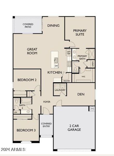 Right garage Floorplan