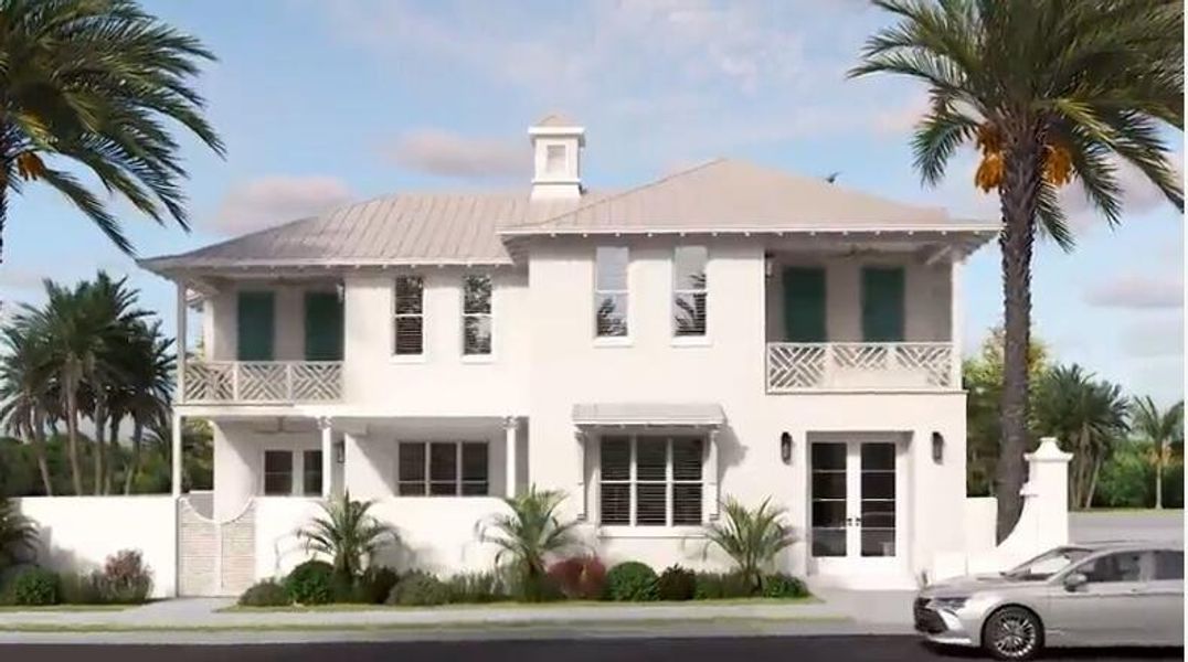 Front exterior of a new home in , Fort Pierce, FL, highlighting curb appeal (Image 1). Front exterior of a new home in , Fort Pierce, FL, highlighting curb appeal (Image 1).