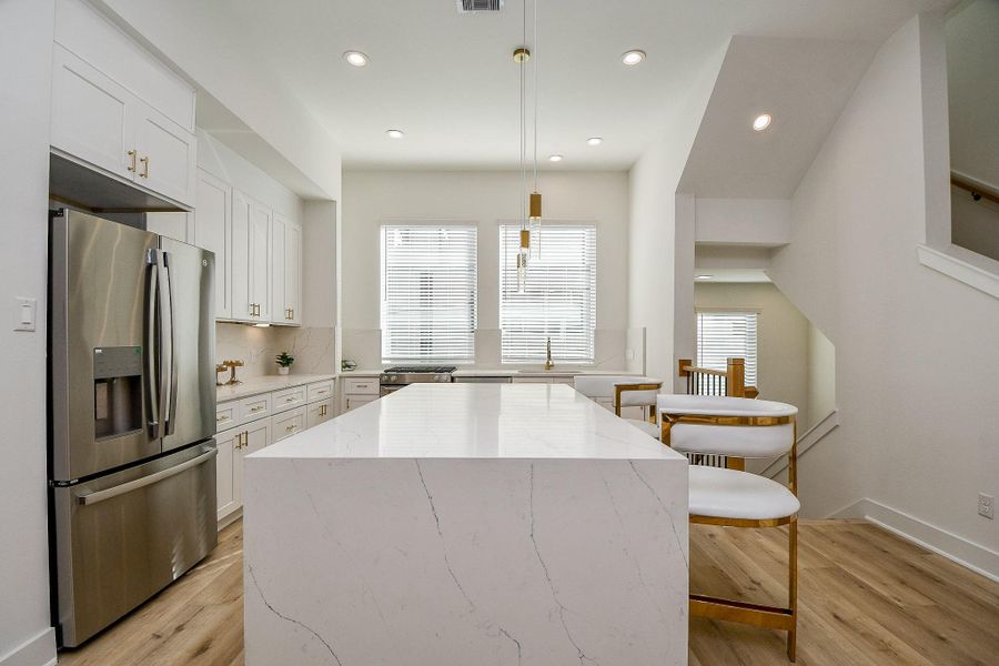 Furnished interior view inside a new home in , Houston (Image 14).