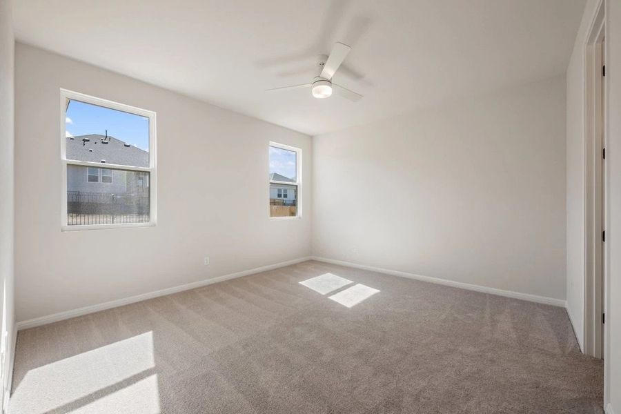 Spacious, unfurnished interior of a new home in Cannon Ranch, Dripping Springs (Image 31).