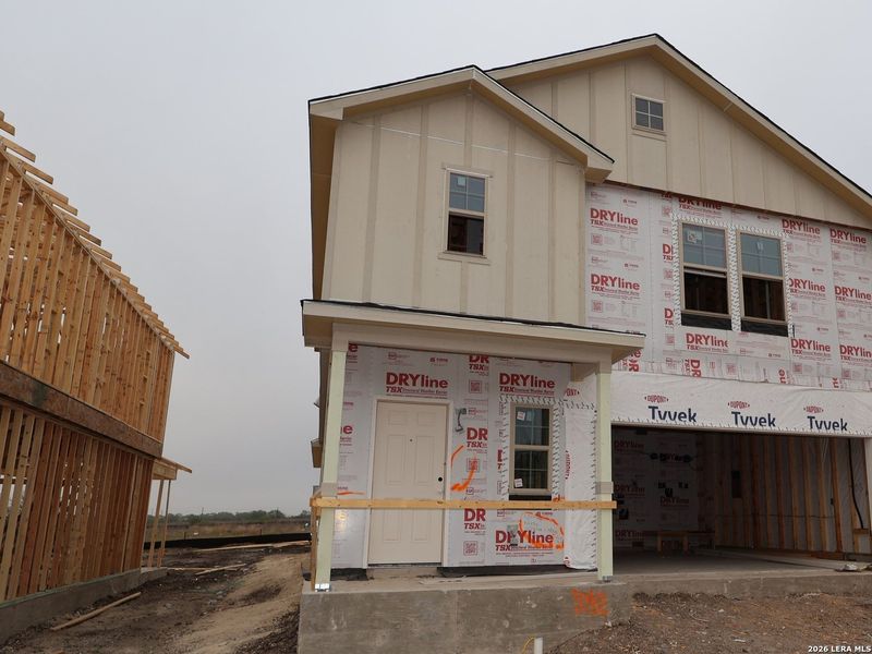 In-progress construction of a new home in Paloma Park, Converse, TX (Image 41).