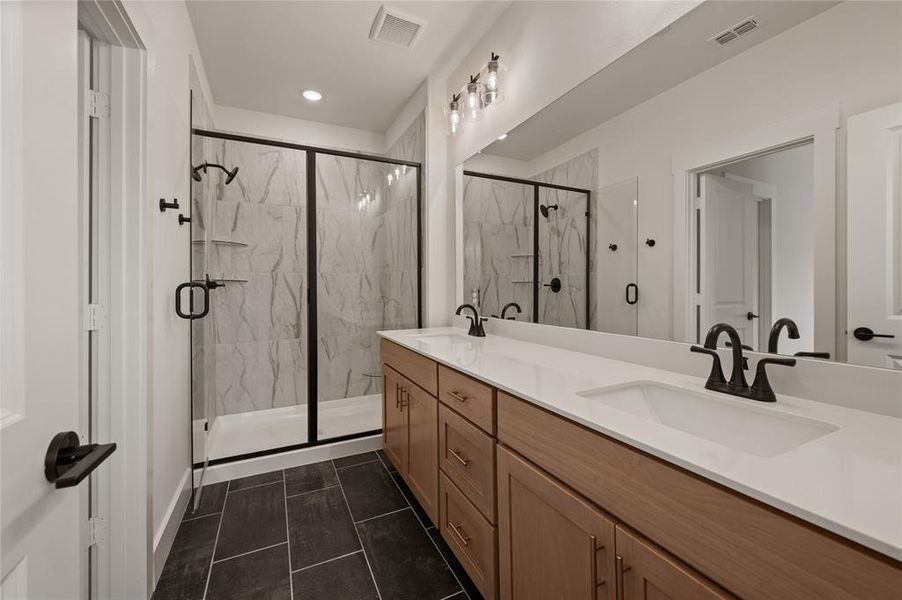 Furnished interior view inside a new home in Enclave at Chadwick Farms, Northlake (Image 6). Furnished interior view inside a new home in Enclave at Chadwick Farms, Northlake (Image 6).