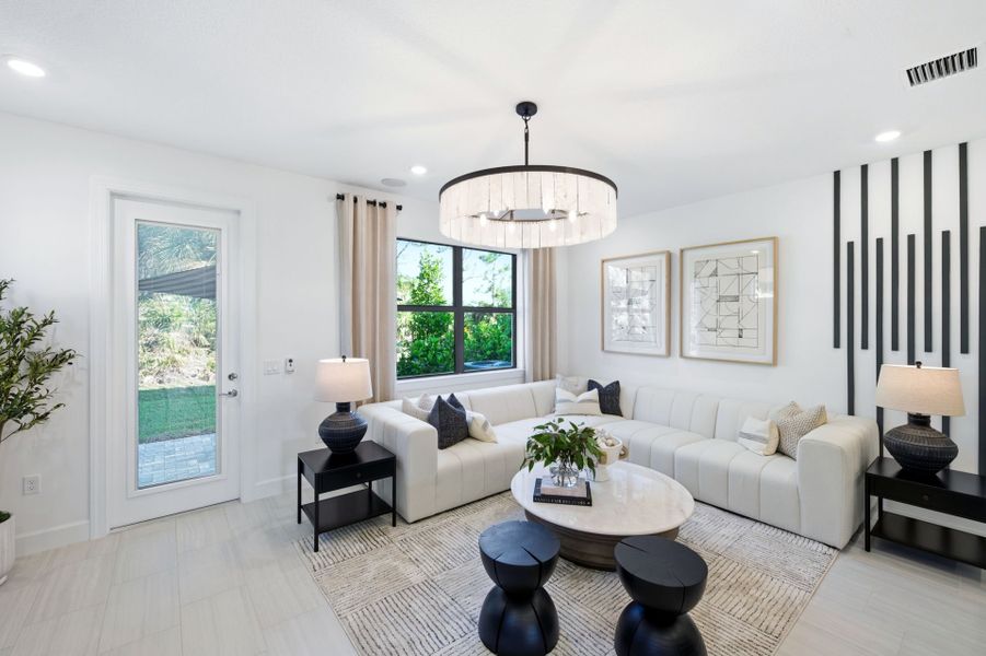 Representative furnished interior of a home built from the Nautical by Pulte Homes in Everton, Lantana (Image 19). Representative furnished interior of a home built from the Nautical by Pulte Homes in Everton, Lantana (Image 19).