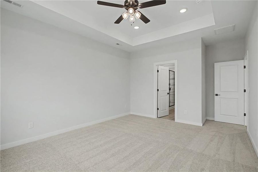 Spacious, unfurnished interior of a new home in The Park at Brighton, Locust Grove (Image 17).
