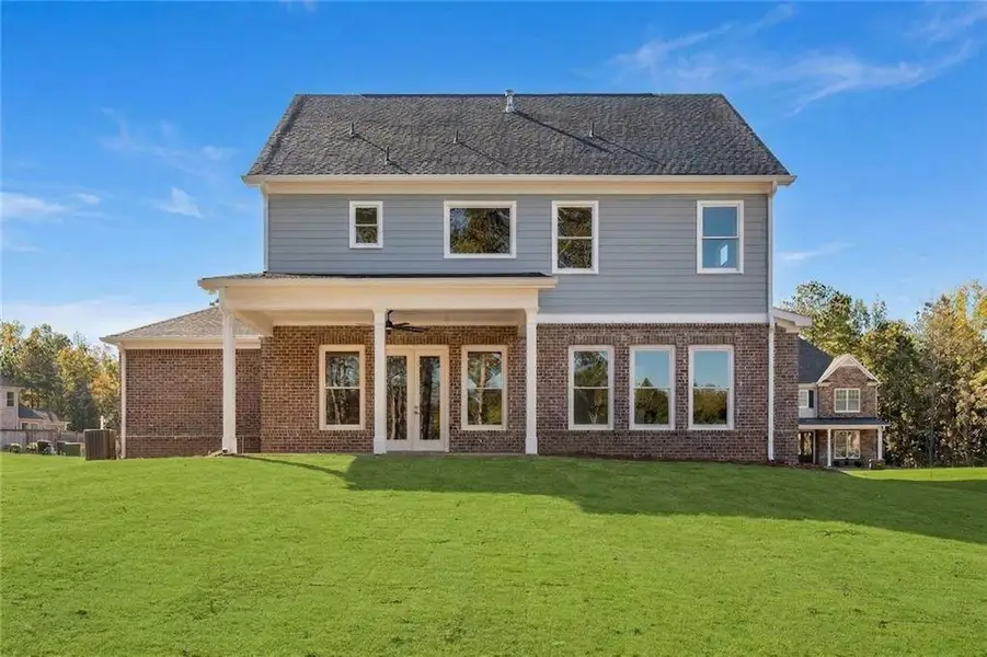 Exterior details and patio area of a home in , Villa Rica (Image 4).