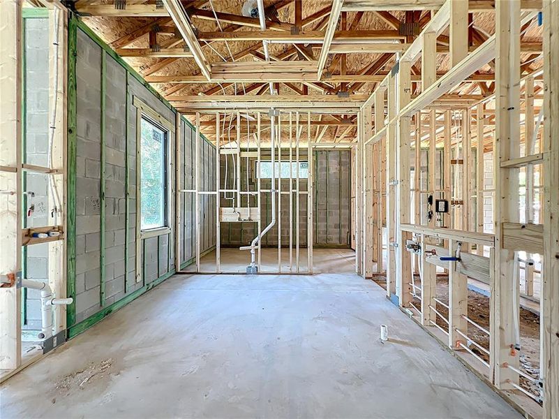 In-progress construction of a new home in , Oviedo, FL (Image 30).