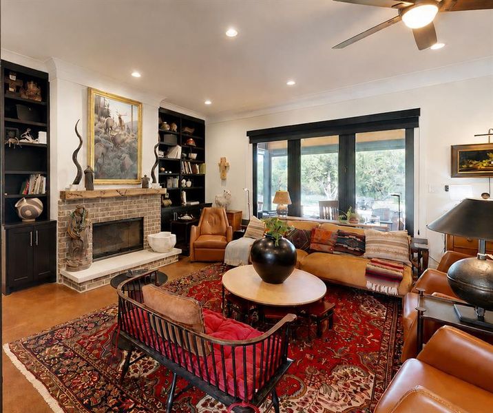 Furnished interior view inside a new home in , Graford (Image 7).