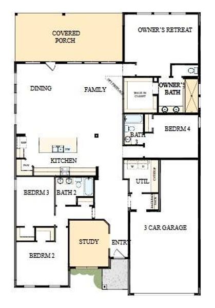 The success of a floor plan is the way you can move through it…You’ll be amazed at how well this home lives…We call it traffic patterns.