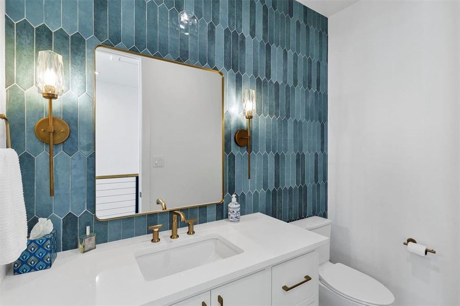 Furnished interior view inside a new home in , Graford (Image 16).