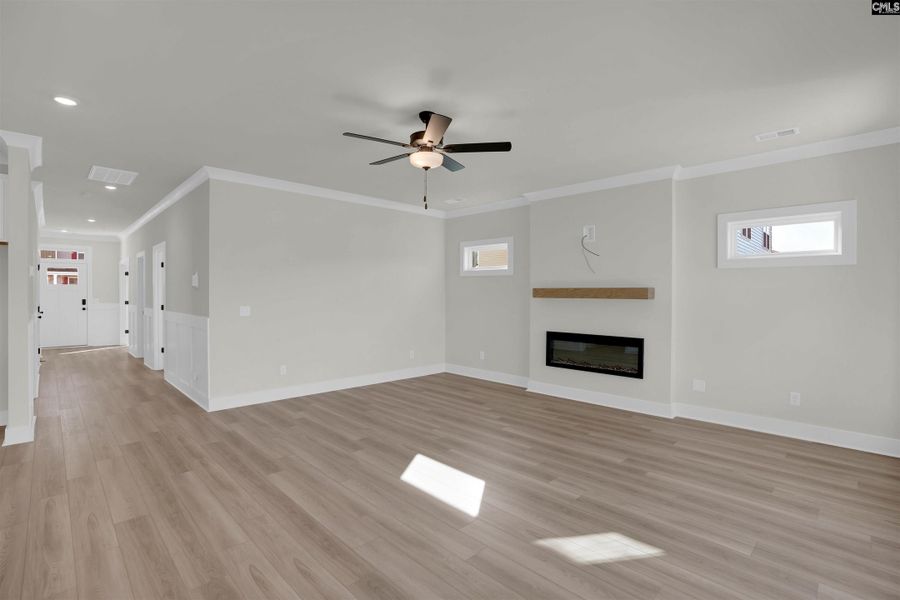 Spacious, unfurnished interior of a new home in Old Charleston Acres, Pelion (Image 16).