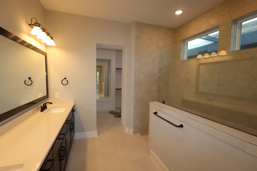 Furnished interior view inside a new home in ARTAVIA 50' Homesites, Conroe (Image 8).