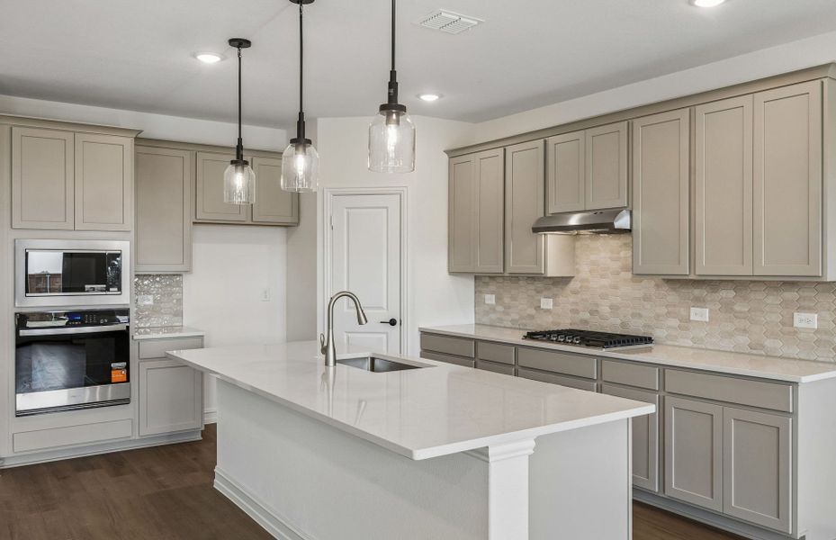 Furnished interior view inside a new home in Wilson Creek Meadows, Celina (Image 12).