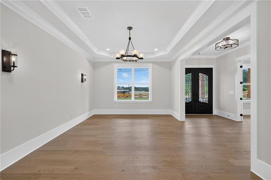 Spacious, unfurnished interior of a new home in , Lawrenceville (Image 50).