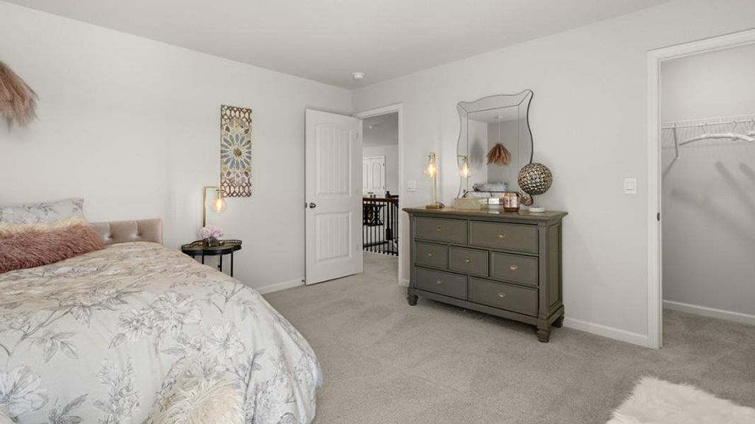 Furnished interior view inside a new home in Thalley Creek Estates, Cumming (Image 47).