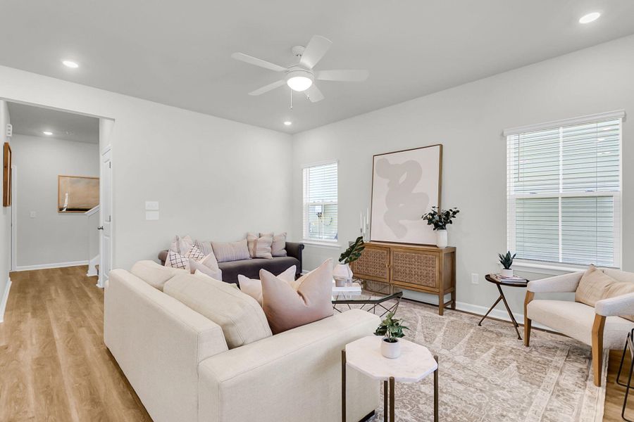 Furnished interior view inside a new home in Wildcat Chase, Summerville (Image 24).