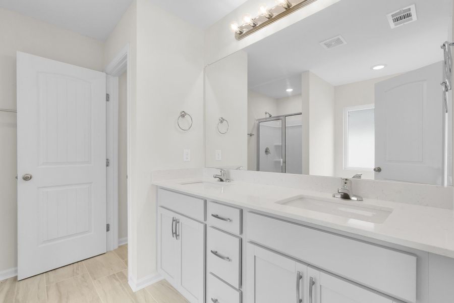 Furnished interior view inside a new home in Heritage at New Riverside, Bluffton (Image 8).