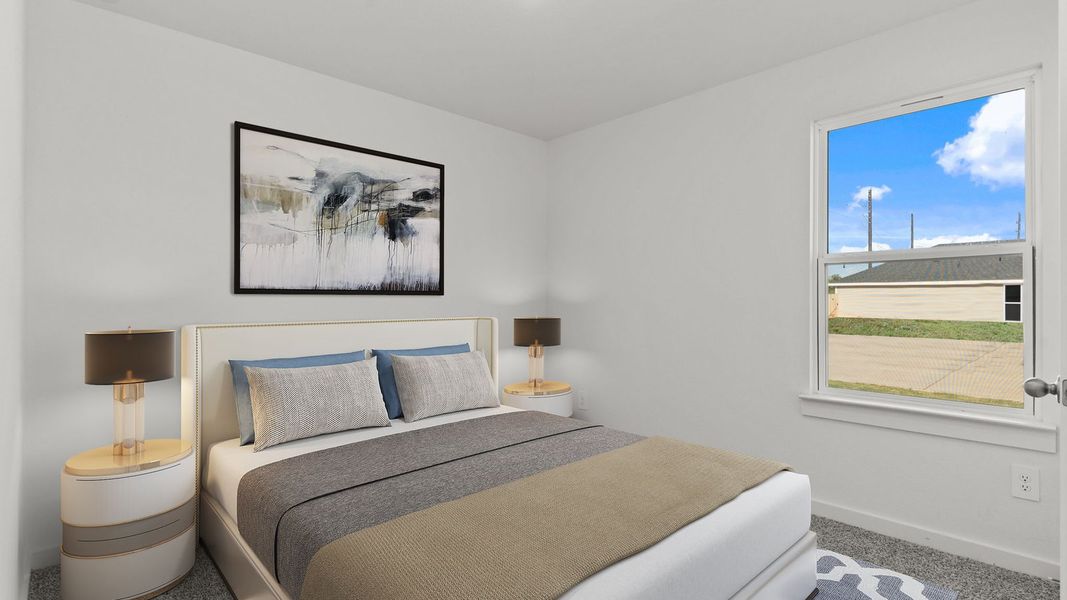 Furnished interior view inside a new home in Sorrento, Richmond (Image 10).