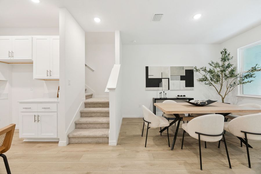 Representative furnished interior of a home built from the Hazel by Hartizen Homes in Terra Haven, St. Cloud (Image 32).