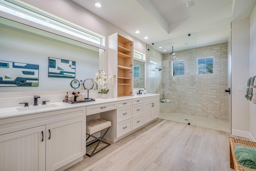 2D floor plan layout for the Willow Signature by GHO Homes in Belterra, Port St. Lucie, FL (Image 31).