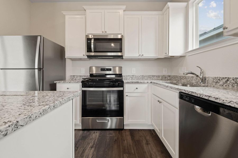 Furnished interior view inside a new home in Trails at Cochran Ranch, Waller (Image 6).