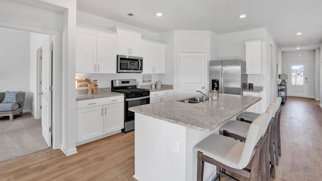 Furnished interior view inside a new home in The Orchard, Millington (Image 7).
