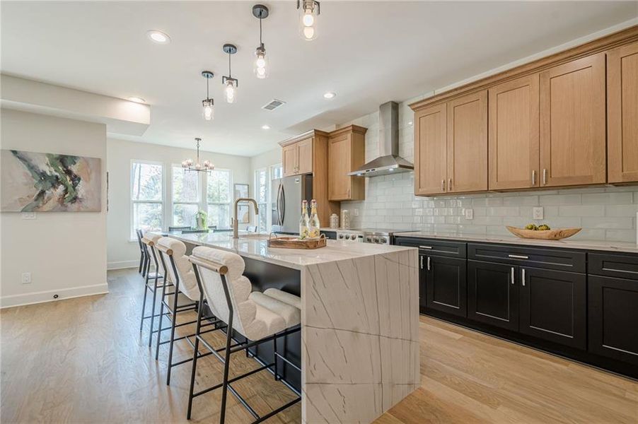 Furnished interior view inside a new home in , Powder Springs (Image 11). Furnished interior view inside a new home in , Powder Springs (Image 11).