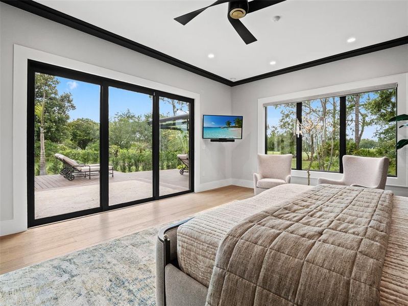 Furnished interior view inside a new home in , Orlando (Image 41).