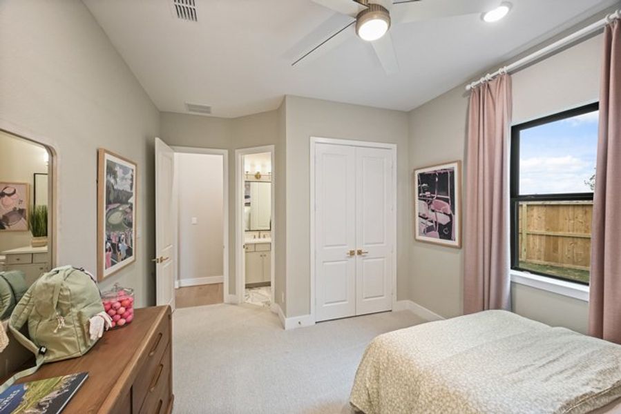 Furnished interior view inside a new home in Wildtree 70', Montgomery (Image 14). Furnished interior view inside a new home in Wildtree 70', Montgomery (Image 14).