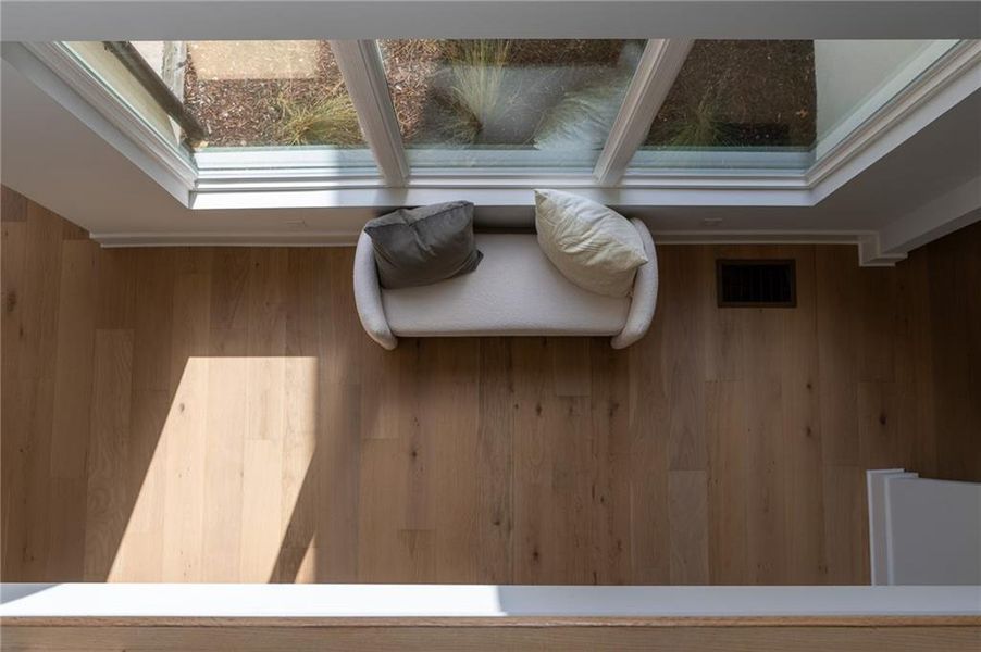 Furnished interior view inside a new home in , Atlanta (Image 71).