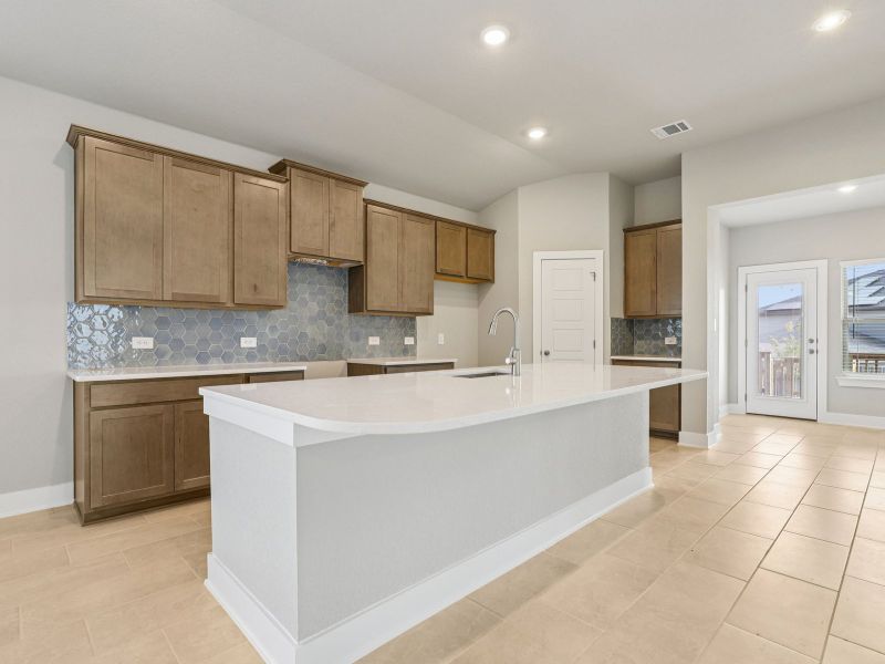 Furnished interior view inside a new home in Kallison Ranch, San Antonio (Image 7). Furnished interior view inside a new home in Kallison Ranch, San Antonio (Image 7).