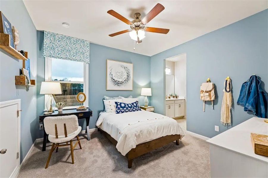 Furnished interior view inside a new home in Brookshire Manor, Canton (Image 6).