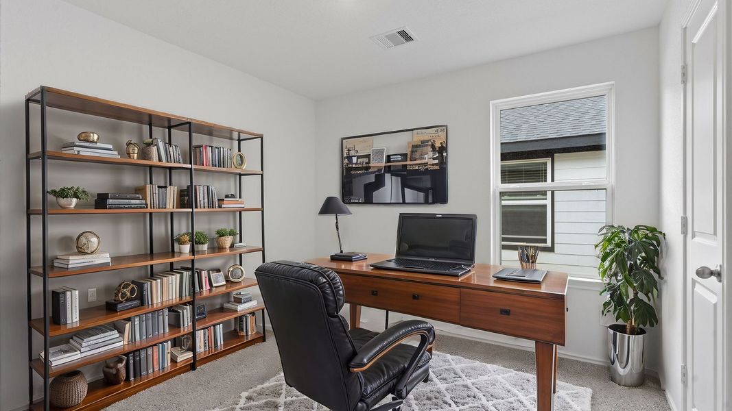 Furnished interior view inside a new home in Emberly, Beasley (Image 12).