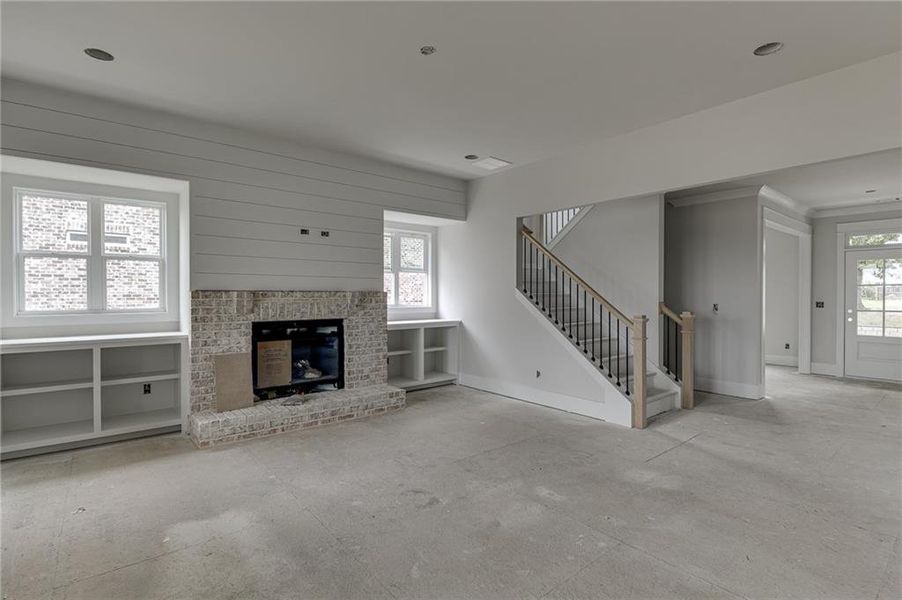 In-progress construction of a new home in , Buford, GA (Image 15).