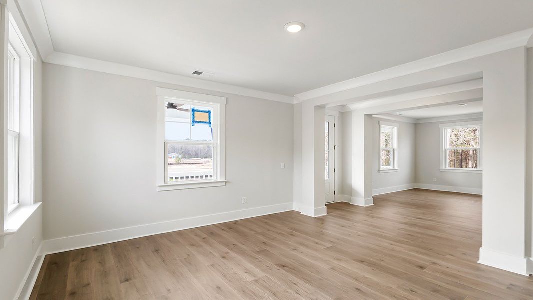 Spacious, unfurnished interior of a new home in Rivers Reach, Yemassee (Image 22).