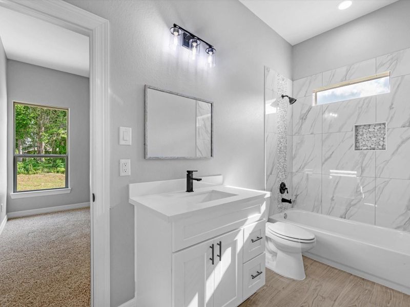 Furnished interior view inside a new home in , Dayton (Image 11).