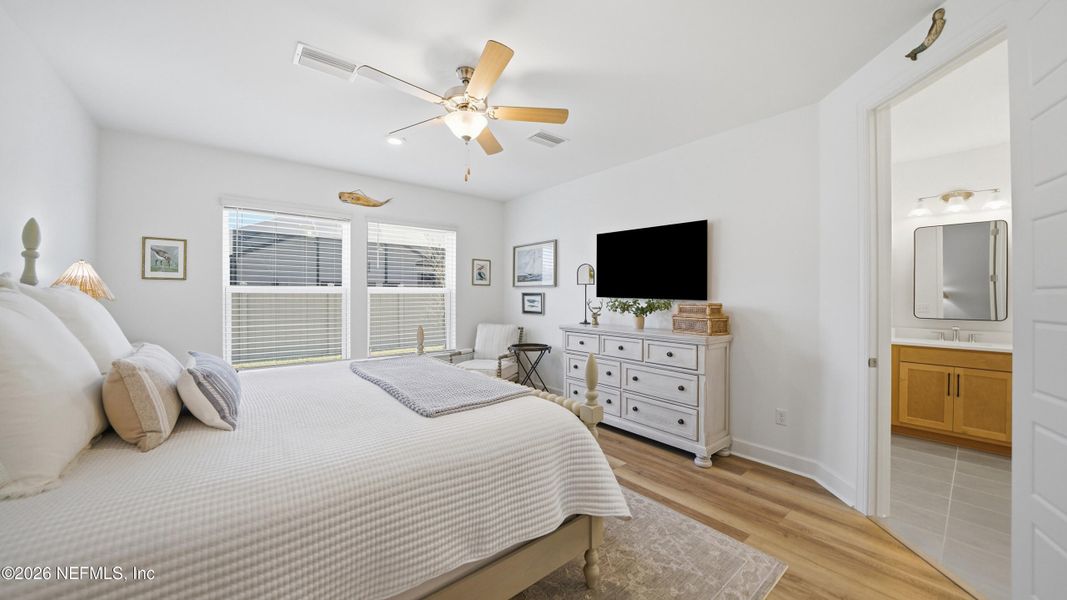 Furnished interior view inside a new home in Shearwater, St. Augustine (Image 51).