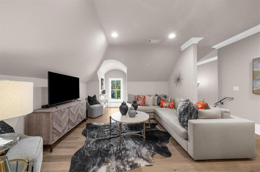 Furnished interior view inside a new home in , Roswell (Image 64). Furnished interior view inside a new home in , Roswell (Image 64).