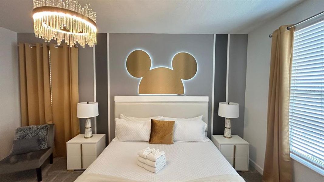 Furnished interior view inside a new home in , Davenport (Image 12).