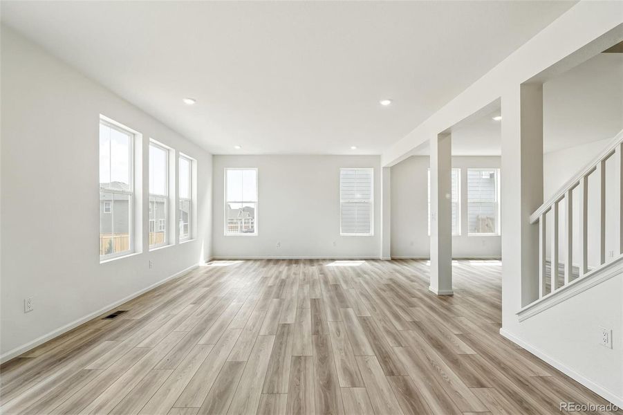 Spacious, unfurnished interior of a new home in Windsong, Thornton (Image 25).