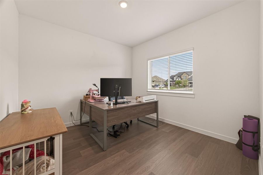 Furnished interior view inside a new home in Westland Ranch 50' Homesites, League City (Image 6).