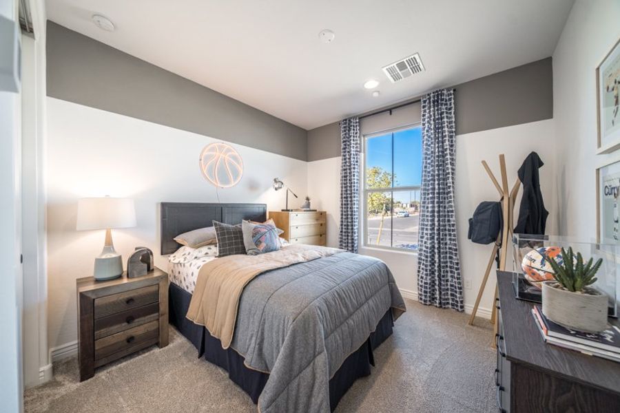Furnished interior view inside a new home in Hawes Crossing, Mesa (Image 20).