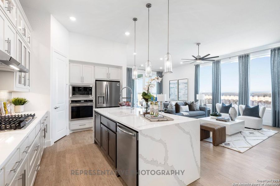 Furnished interior view inside a new home in Alsatian Oaks: 50ft. lots, Castroville (Image 30). Furnished interior view inside a new home in Alsatian Oaks: 50ft. lots, Castroville (Image 30).