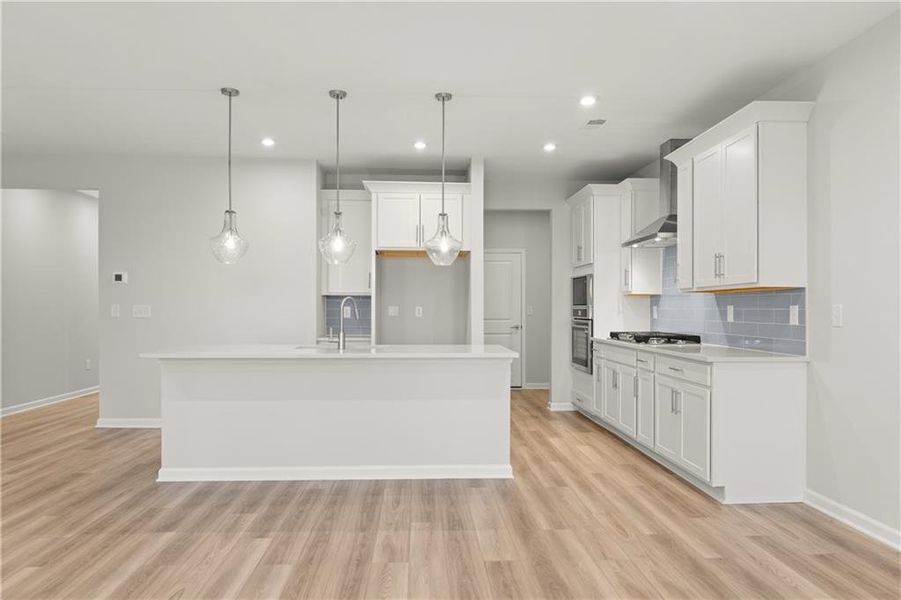 Furnished interior view inside a new home in Lake Shore, Winder (Image 5).