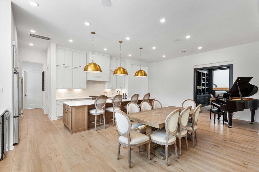 Furnished interior view inside a new home in , Spring (Image 16).