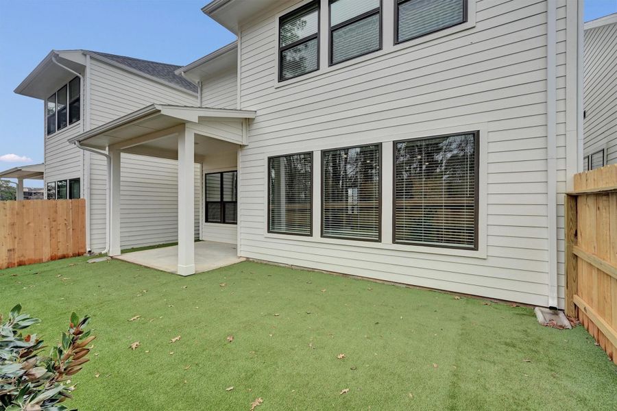 Front exterior of a new home in Summer Place  35', Montgomery, TX, highlighting curb appeal (Image 28).