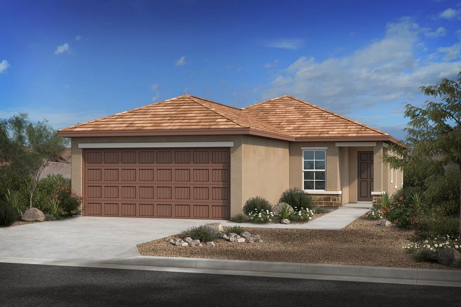 Exterior C with stone Exterior C with stone