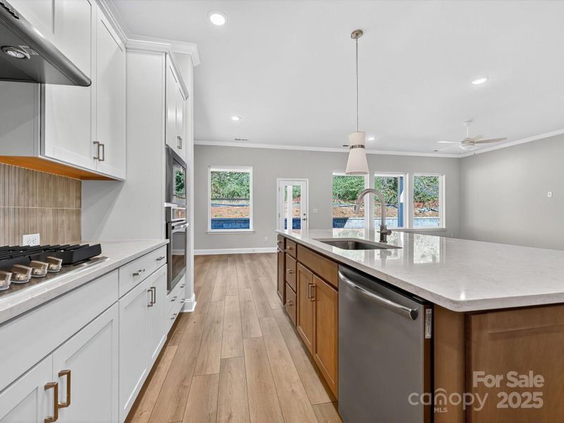 Furnished interior view inside a new home in Whitley Preserve – Enclave Collection, Mint Hill (Image 11).